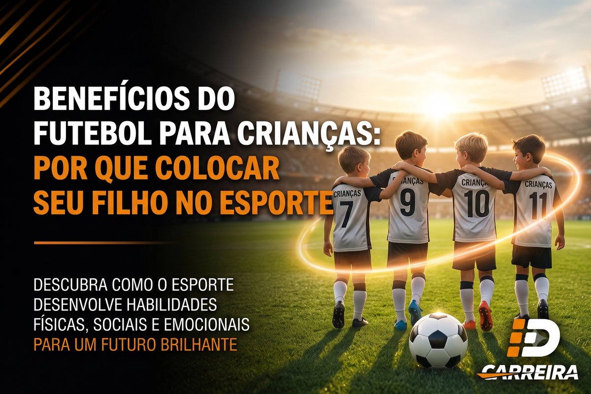 Grupo de crianças jogadores de futebol abraçados em campo